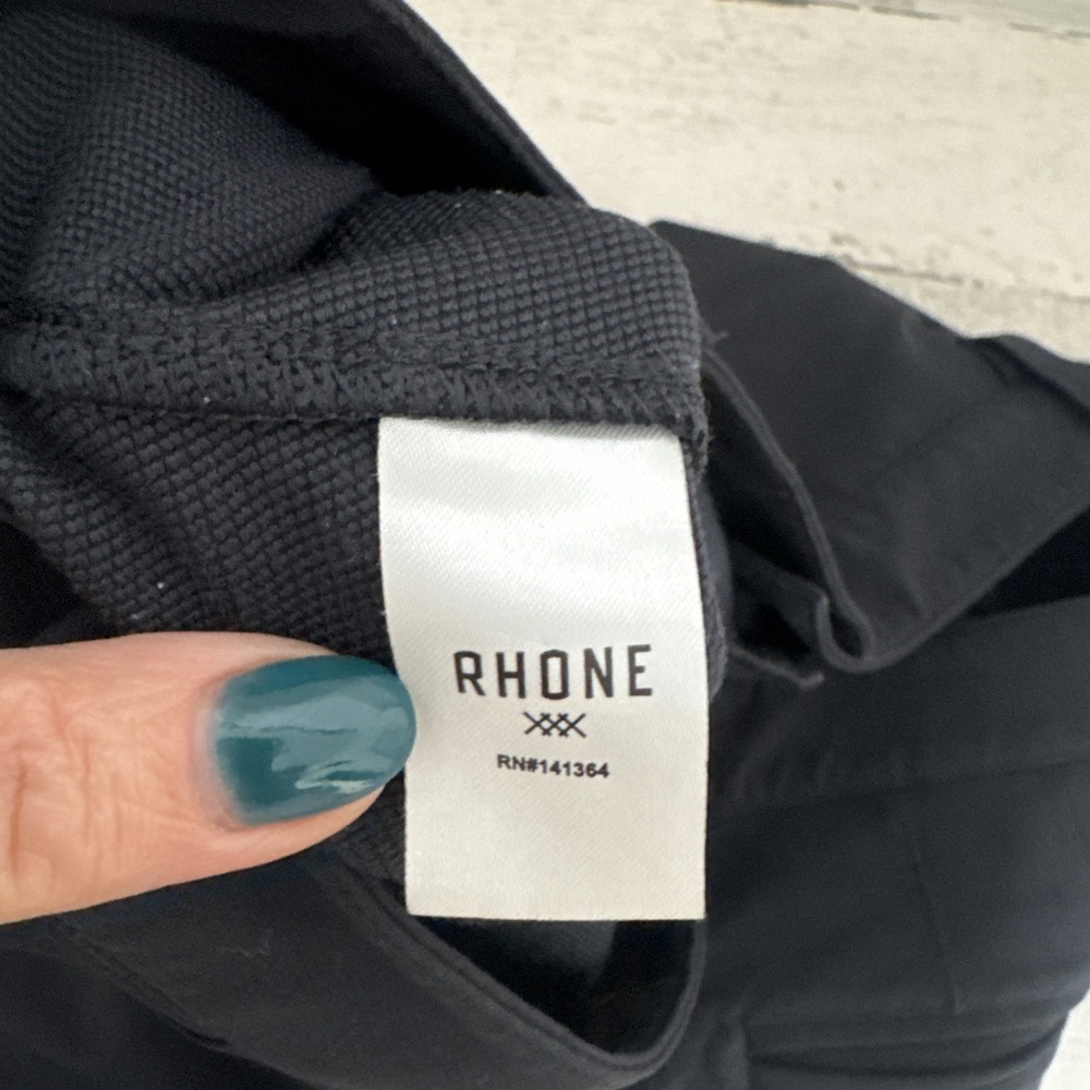 Rhone x Peloton Mens Commuter Jogger Pants Black Performance - Picture 8 of 11